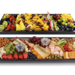 The Best Gift Box for 12-14 People – Large Combo Cheese & Fruits Grazing Platter | WAZ Arts