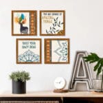 Wall photo frame: stylish decoration that brings memories to life